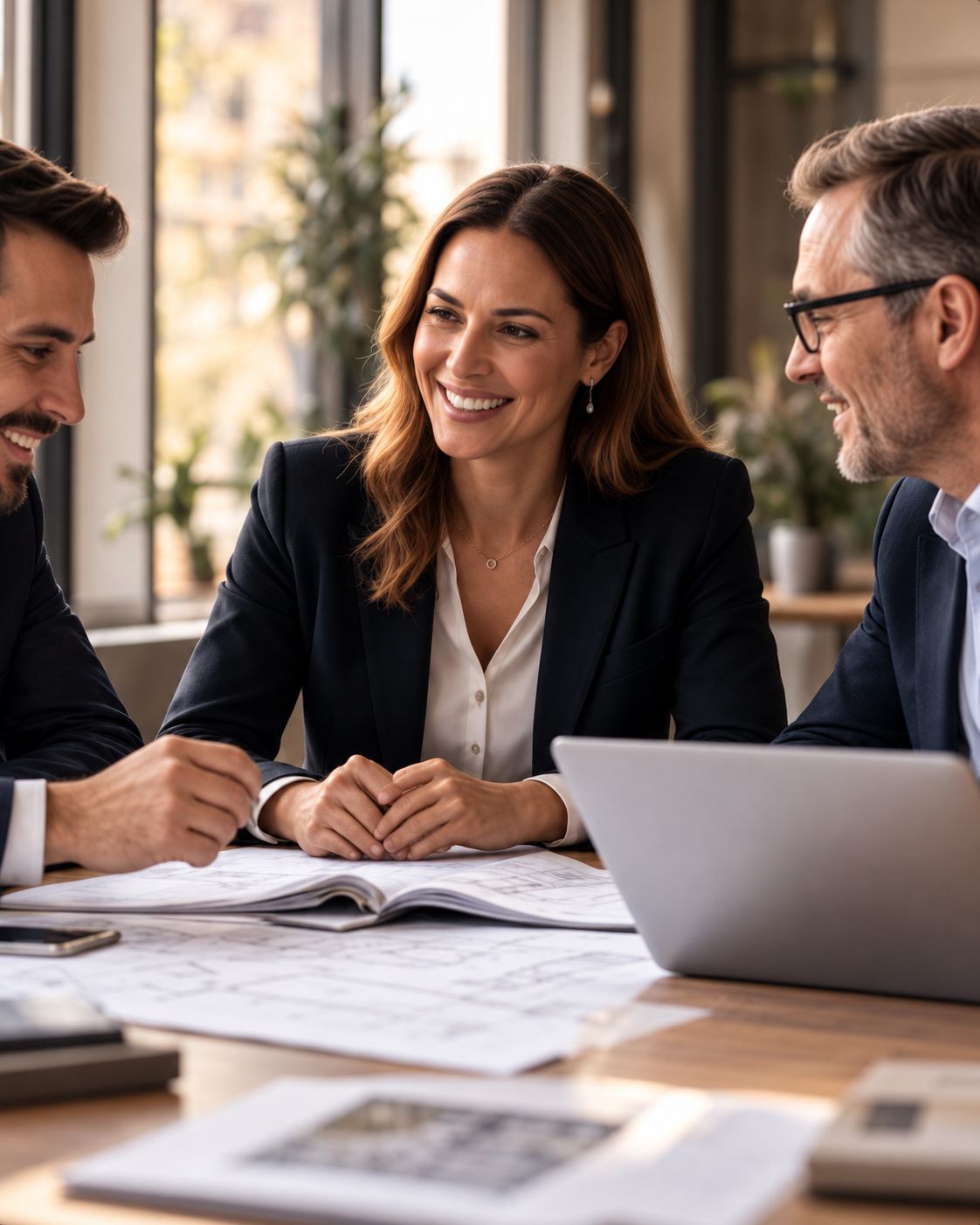 Professionnels Urban Capital réunis autour d’un projet immobilier